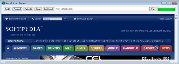 Super Internet Browser screenshot