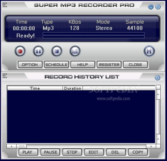 Super Mp3 Recorder Pro screenshot