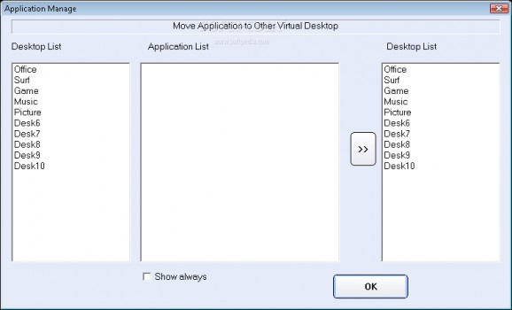Super X Desktop virtual Manager screenshot