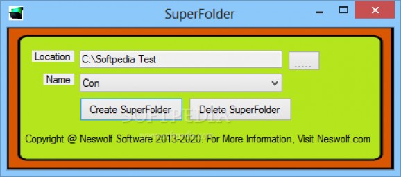 SuperFolder screenshot