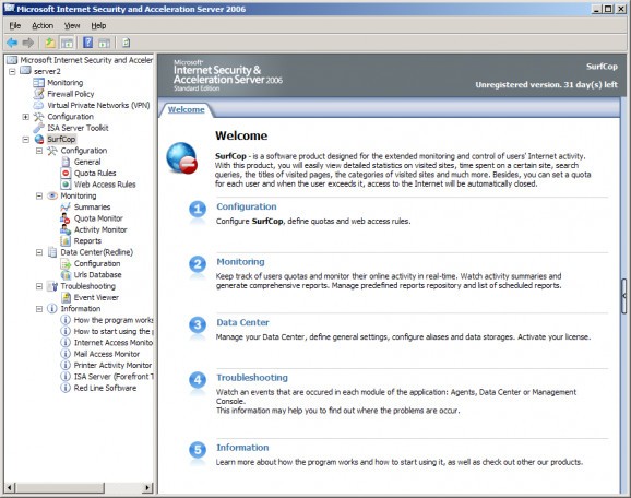 SurfCop for Microsoft ISA Server/Forefront TMG screenshot