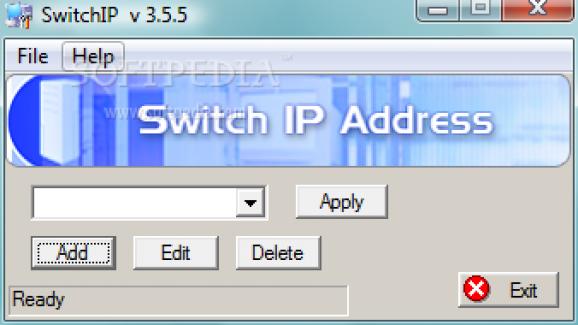 SwitchIP Address screenshot