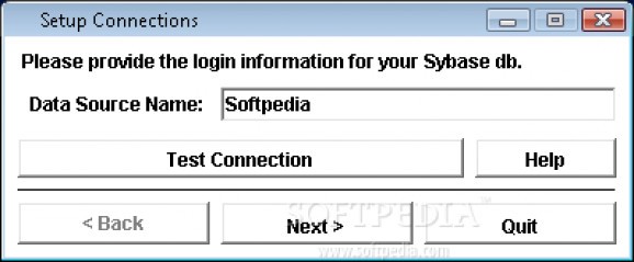 Sybase SQL Anywhere Editor Software screenshot