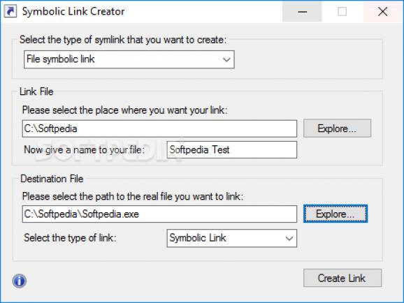 Symbolic Link Creator screenshot