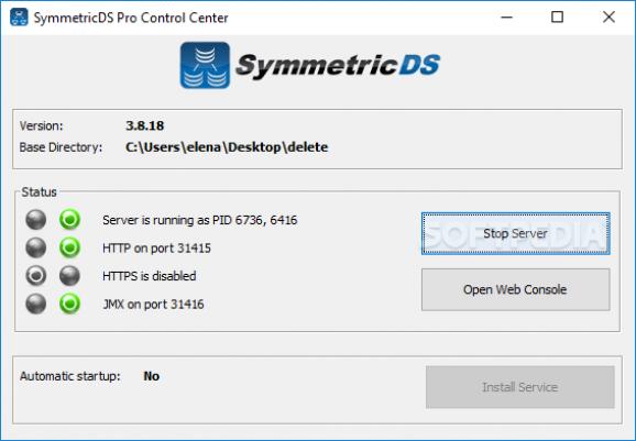 SymmetricDS Pro screenshot
