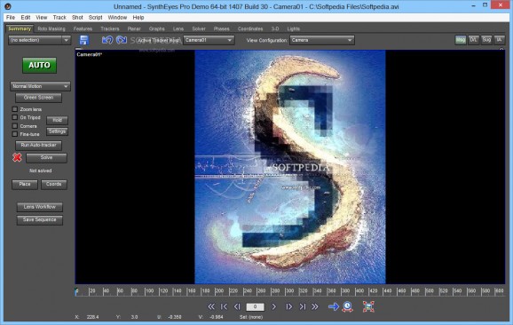 SynthEyes Pro (formerly SynthEyes) screenshot
