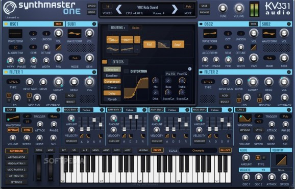 SynthMaster One screenshot