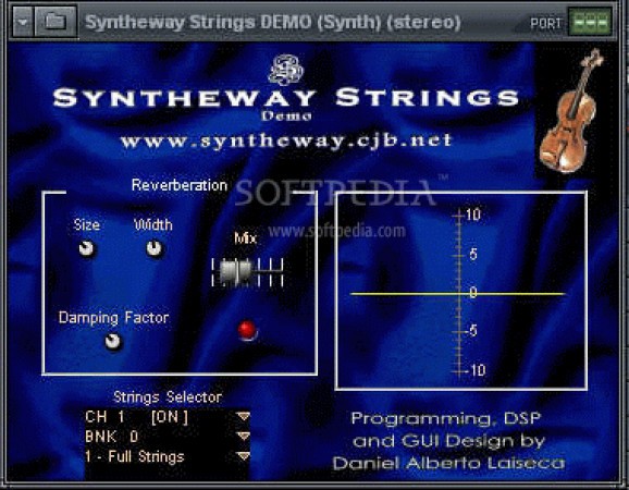Syntheway Strings VSTi screenshot