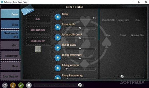 Syrinscape Board Game Player screenshot