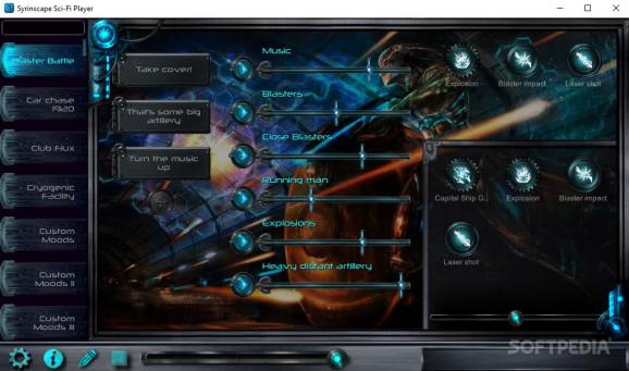 Syrinscape Sci-Fi Player screenshot