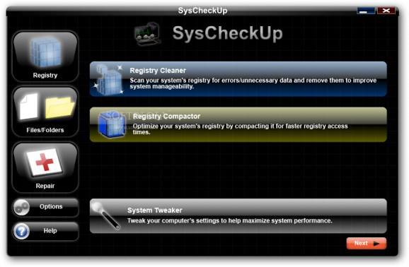 SysCheckUp screenshot