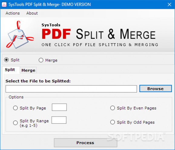 SysTools PDF Split & Merge screenshot