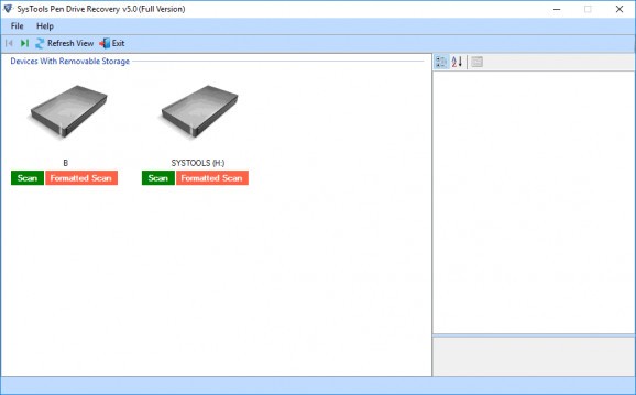 SysTools Pen Drive Recovery screenshot