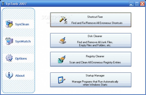 SysTools 2007 screenshot