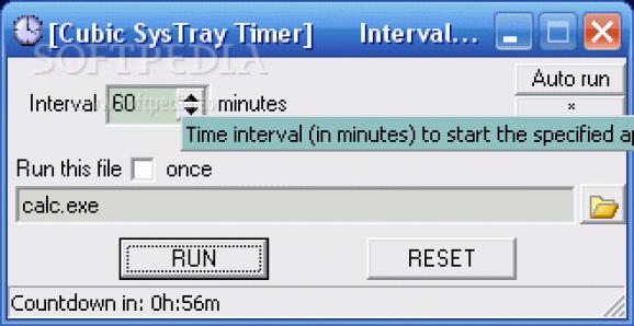 SysTray Timer screenshot