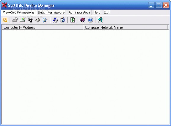 SysUtils Device Manager screenshot