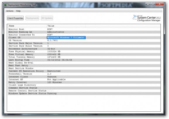 System Center 2012 – Configuration Manager Component Add-ons and Extensions screenshot