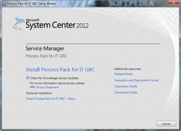 System Center 2012 – Service Manager Component Add-ons and Extensions screenshot
