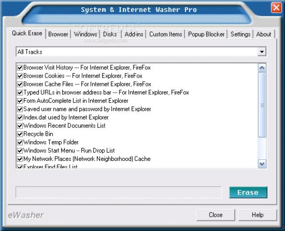 System & Internet Washer Pro screenshot