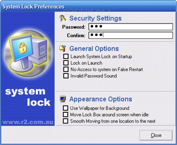 System Lock screenshot