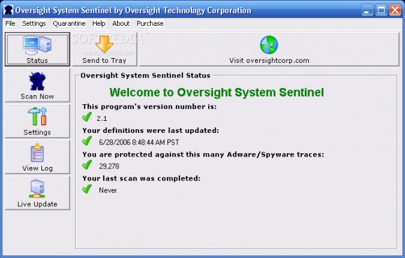 System Sentinel screenshot
