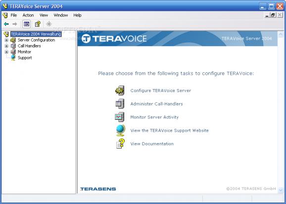 TERAVoice Server 2004 screenshot