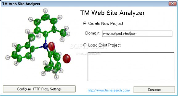 TM Google Site Analyzer screenshot