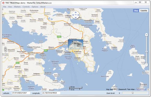 TMS FNC Maps screenshot