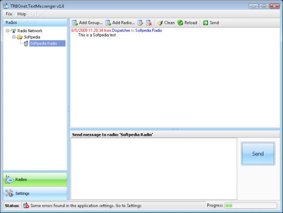 TRBOnet.TextMessenger screenshot