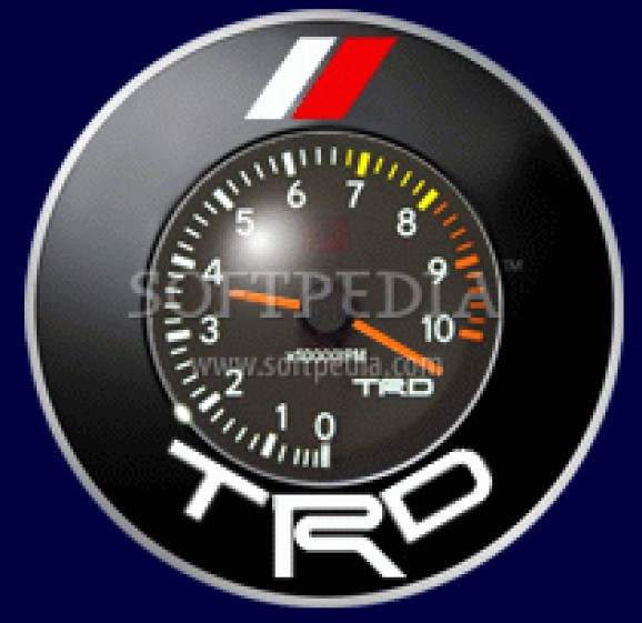 TRD Clock (Supra 10k RPM Clock) screenshot