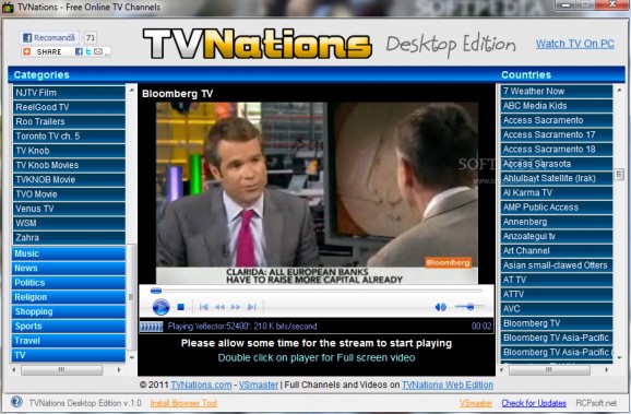 TVNations screenshot