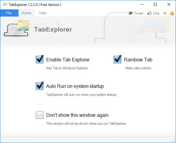TabExplorer screenshot