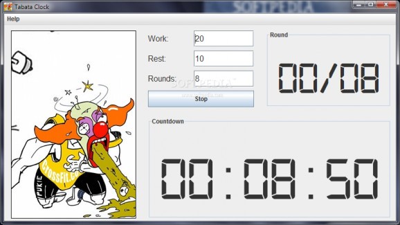 Tabata Clock screenshot