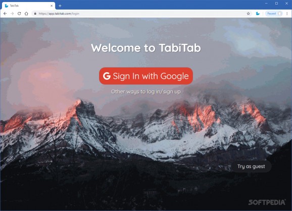 Tabitab for Chrome screenshot