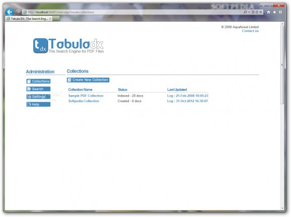 Tabula DX screenshot