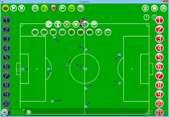 Tactic3D Football Software (formerly Tactic3D Viewer Football) screenshot