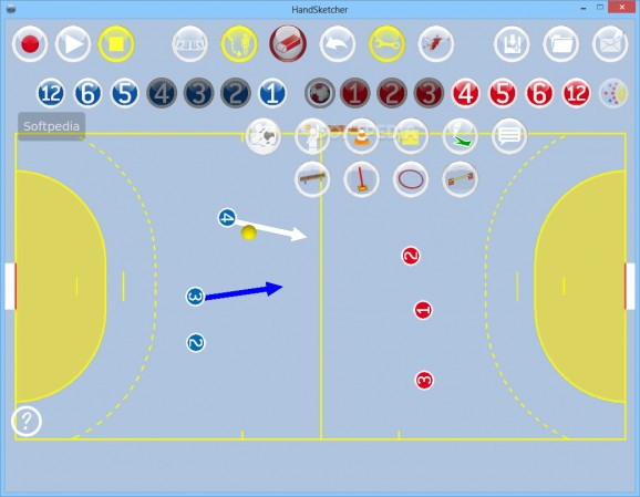 Tactic3D Handball Software (formerly Tactic3D Viewer Handball) screenshot