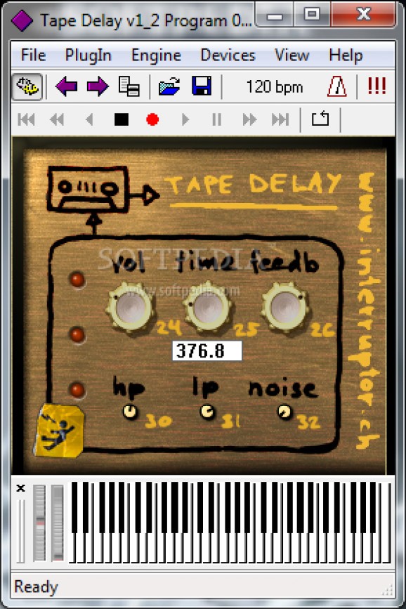 Tape Delay Simulation screenshot