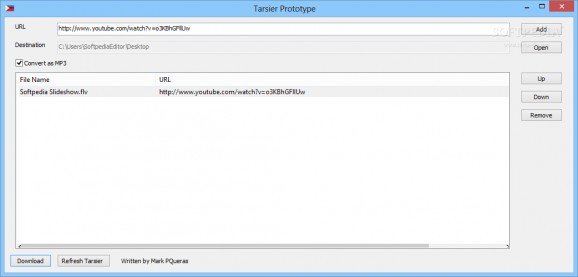Tarsier Prototype screenshot