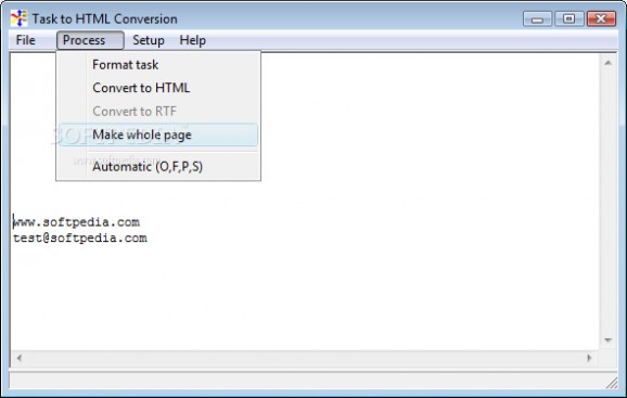 Task to HTML Convertor screenshot
