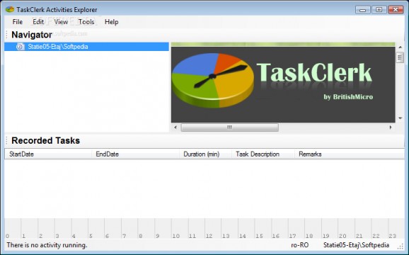 TaskClerk screenshot