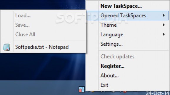 TaskSpace screenshot