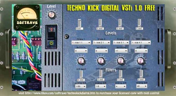 Techno Kick Digital VSTi screenshot