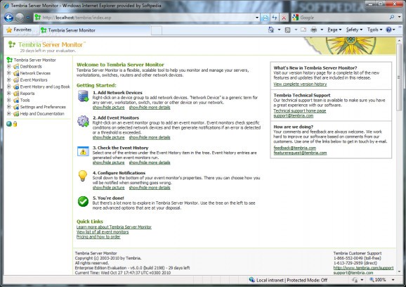 Tembria Server Monitor screenshot