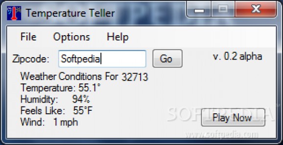 Temperature Teller screenshot