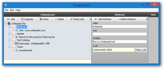 TemplateTool screenshot