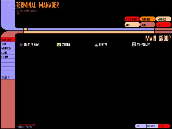 Terminal Manager screenshot