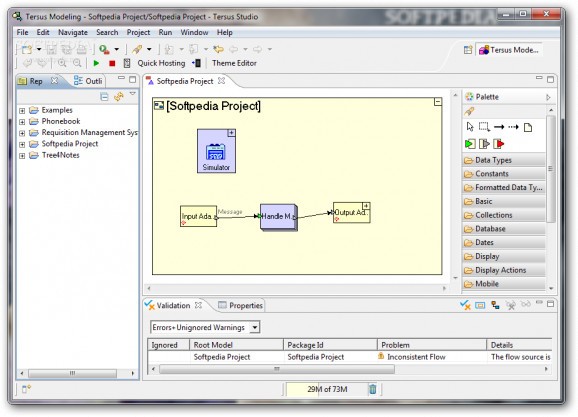 Tersus Visual Programming Platform screenshot