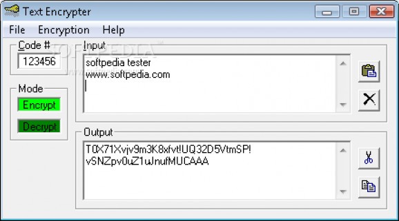 Text Encrypter screenshot