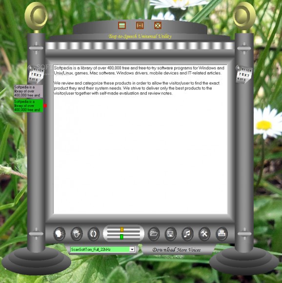 Text-to-Speech Universal Utility screenshot